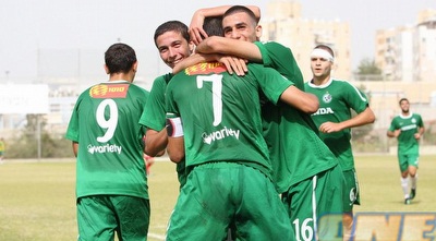 הירוקים חוגגים בחודורוב (משה חרמון) הירוקים חוגגים בחודורוב (משה חרמון)