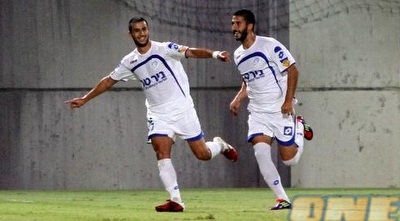 תומר סוויסה חוגג שער (איתי ישראל)