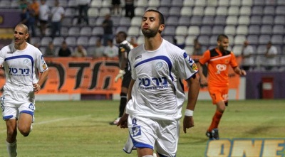 תומר סוויסה חוגג את השער הדרמטי (איתי ישראל)