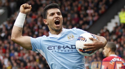 אגוארו חוגג (רויטרס)