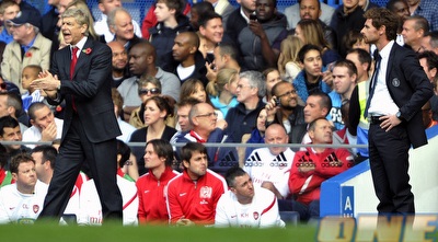 ארסן ונגר מול אנדרה וילאש-בואש. לפורטוגלי עוד יש מה ללמוד (רויטרס) ארסן ונגר מול אנדרה וילאש-בואש. לפורטוגלי עוד יש מה ללמוד (רויטרס)