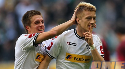 מרקו ראוס ופטריק הרמן חוגגים (GettyImages) מרקו ראוס ופטריק הרמן חוגגים (GettyImages)