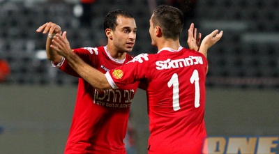 דמארי מודה לאלרואי כהן על הבישול (שי לוי)