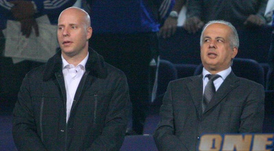 אבי לוזון ואורי שילה. &qout;אבי חייב להמשיך&qout; (יניב גונן)