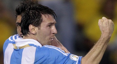 מסי ואגוארו. הכובשים זוכים למחמאות (רויטרס)