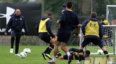 פאביצ´ביץ´ סופג שער באימון (ליאור טימור) פאביצ´ביץ´ סופג שער באימון (ליאור טימור)