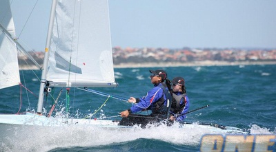  ורד בוסקילה וגיל כהן. נשארו במקום התשיעי (אילן תשתש) 