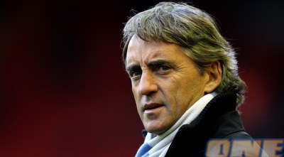 מנצ´יני לפני תחילת המשחק (רויטרס) מנצ´יני לפני תחילת המשחק (רויטרס)