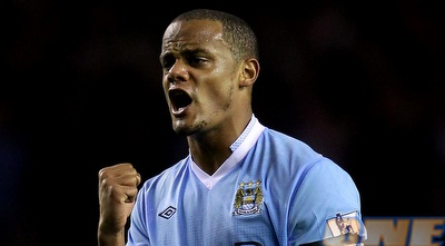 וינסנט קומפני חוגג את היתרון (GettyImages) וינסנט קומפני חוגג את היתרון (GettyImages)