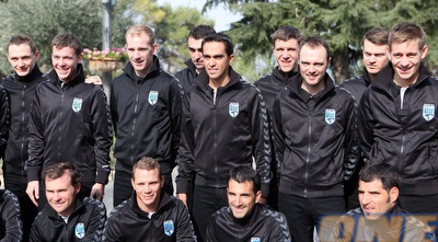 אלברטו קונטאדור וקבוצת Saxo Bank (עמית מצפה) אלברטו קונטאדור וקבוצת Saxo Bank (עמית מצפה)