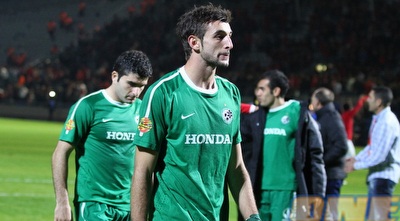 סארי פאלח עם ולדימיר דבאלשווילי. אכזבה גדולה אצל הירוקים (שי לוי)