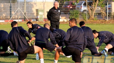 אימון ראשון לשייע פייגנבוים ברמה&qout;ש (משה חרמון)