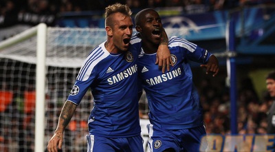 ראמירס מאושר ליד מיירלש. צ´לסי נלחת על המקום הרביעי (GettyImages)