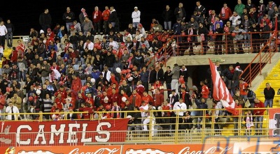 אוהדי הפועל באר שבע. הגיעו בהמוניהם (איתי ישראל)