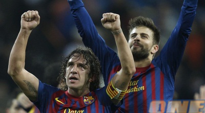 פויול ופיקה שוב חוגגים במבצר המדרידאי (רויטרס)