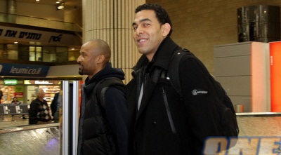 דייויד בלו ודווין סמית´. משחק אחרון בשלב הבתים ביורוליג (איתי ישראל) דייויד בלו ודווין סמית´. משחק אחרון בשלב הבתים ביורוליג (איתי ישראל)