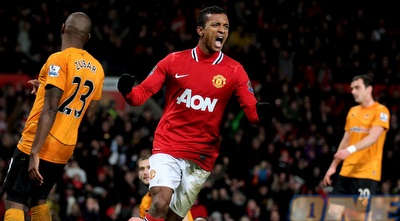 נאני במדי יונייטד. בוגר יותר (GettyImages) נאני במדי יונייטד. בוגר יותר (GettyImages)