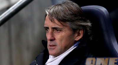 רוברטו מנצ´יני על הספסל (GettyImages)