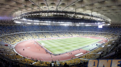 האצטדיון האולימפי בקייב (GettyImages)