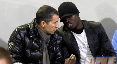 אלי טביב ונוסא איגייבור. שחקנים מעבירים ביקורת על הבעלים (יוסי ציפקיס) אלי טביב ונוסא איגייבור. שחקנים מעבירים ביקורת על הבעלים (יוסי ציפקיס)