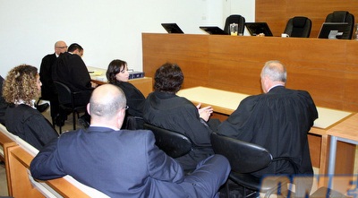 הצדדים במהלך הדיון בעתירה (משה חרמון)