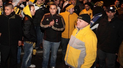 אוהדי בית&qout;ר בפוזה מוכרת לאחרונה. ימשיכו במחאה (עמית מצפה)