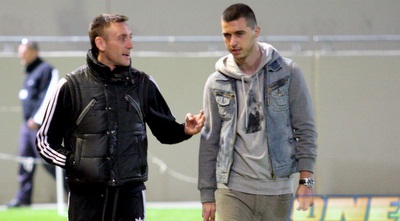 מדוניאנין ופאביצ´ביץ´ הגיעו כצופים (משה חרמון) מדוניאנין ופאביצ´ביץ´ הגיעו כצופים (משה חרמון)