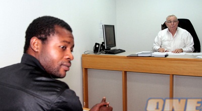 פטי במהלך הדיון בעניינו (איתי ישראל)