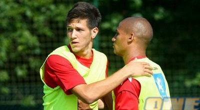 רמי גרשון במהלך אימון. ידע ימים טובים יותר