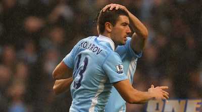 אלכסנדר קולארוב חוגג. נכנס להרכב (GettyImages)