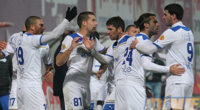 שחקני ק&qout;ש חוגגים (עמית מצפה)