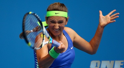 ויקי אזרנקה. עבדה קשה מול ברטל בדרך לשלב הבא (GettyImages)