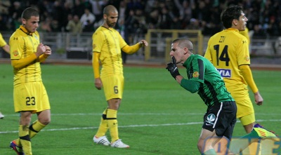 ורד מכניע את הצהובים. (עמית מצפה) ורד מכניע את הצהובים. (עמית מצפה)