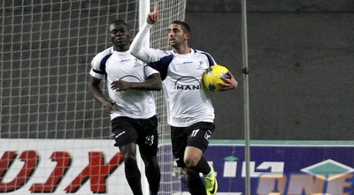 ארמון בן נעים חוגג את השער המצמק (יוסי ציפקיס)