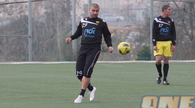 ערן לוי באימון בית&qout;ר (גיא בן זיו)