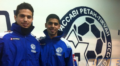 נס זמיר ומתן אוחיון. יזכו לדקות ראשונות במכבי פ&qout;ת? (עומרי תבור)
