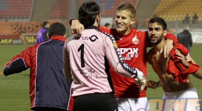 לויטה, גביש ודוידזאדה שמחים בסיום (יוסי ציפקיס) לויטה, גביש ודוידזאדה שמחים בסיום (יוסי ציפקיס)