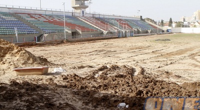 כך נראה האצטדיון בלוד (יוסי ציפקיס)