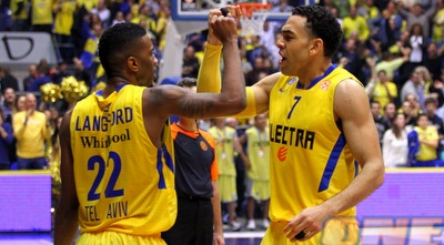 דייויד בלו וקית´ לנגפורד חוגגים (שי לוי)