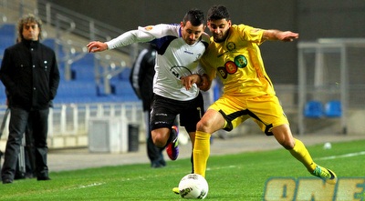 חן עזרא. &qout;שמח וטוב לי במכבי נתניה&qout; (שי לוי)