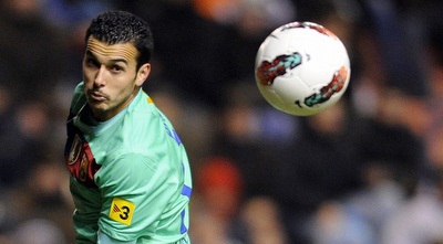 פדרו נוגח. לא הביא רעננות להרכב בארסה (רויטרס)