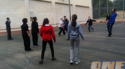 ניר דוידוביץ´ בבית הספר ´נופים´