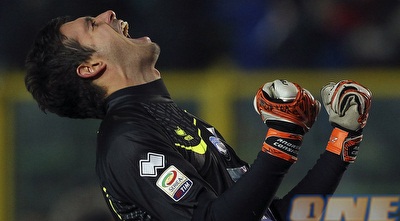 קונסיגלי חוגג את הניצחון על גנואה (GettyImages)