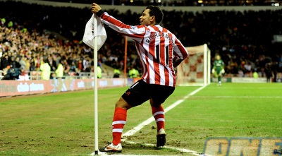 ריצ´רדסון חוגג על חשבון ארסנל (רויטרס)