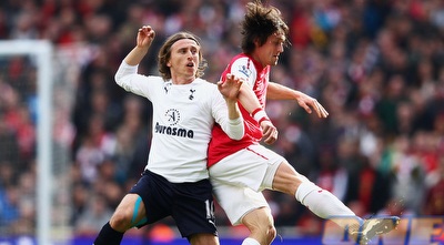 לוקה מודריץ´ ותומאס רוזיצקי (GettyImages)