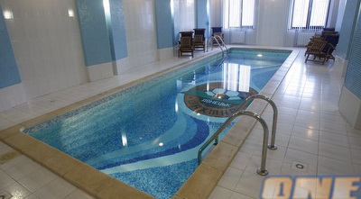 בריכה בקומפלקס של שחטאר דונייצק, שם תתארח נבחרת צרפת (רויטרס)