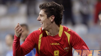 סטבן יובטיץ´ חוגג (רויטרס)