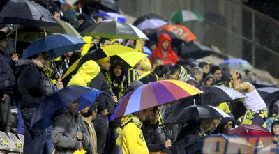 מטריות ביציע (יניב גונן) מטריות ביציע (יניב גונן)