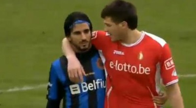 רפאלוב יחד עם גרשון. משחק העונה לקראתו (צילום מסך) רפאלוב יחד עם גרשון. משחק העונה לקראתו (צילום מסך)