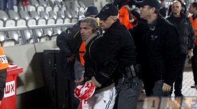 אוהד הפועל תל אביב נעצר (יוסי ציפקיס)